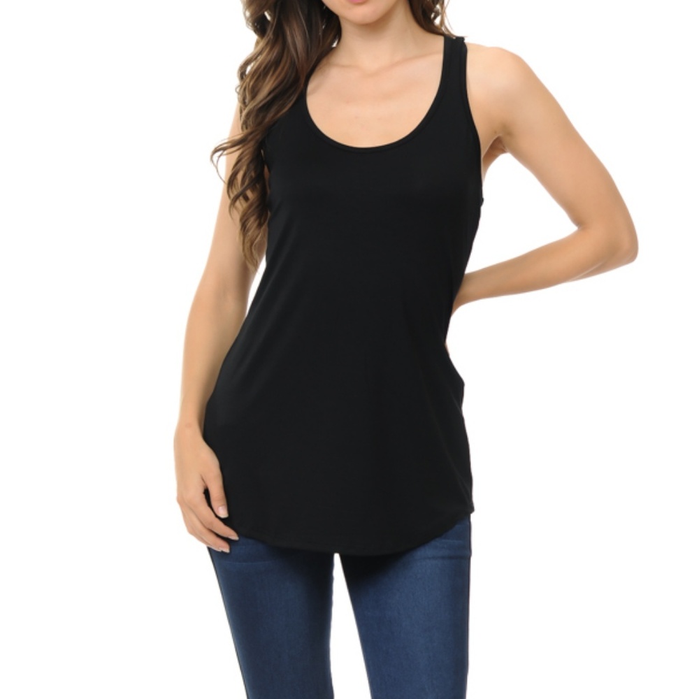 Back Twist Tank Top